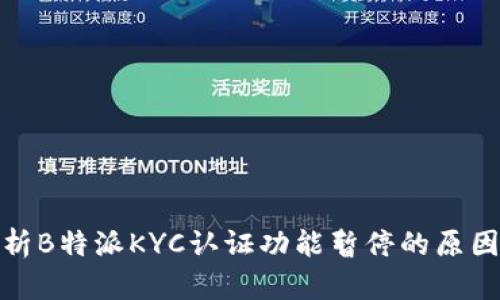 全面解析B特派KYC认证功能暂停的原因与影响