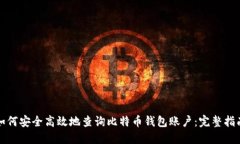 如何安全高效地查询比特币钱包账户：